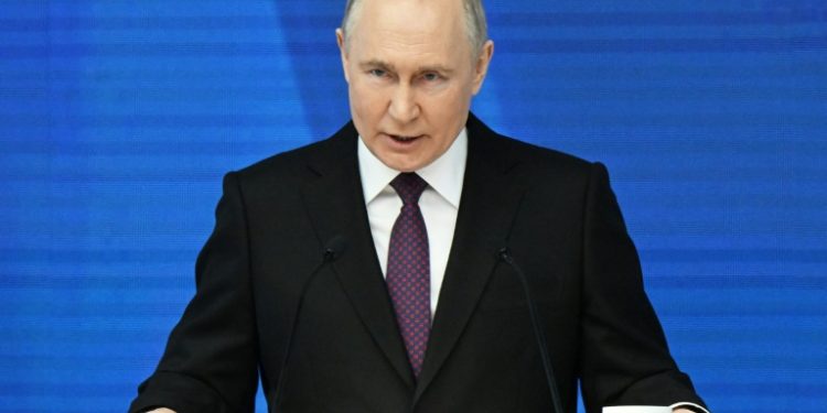 'They should eventually realise that we also have weapons that can hit targets on their territory,' said Putin. ©AFP