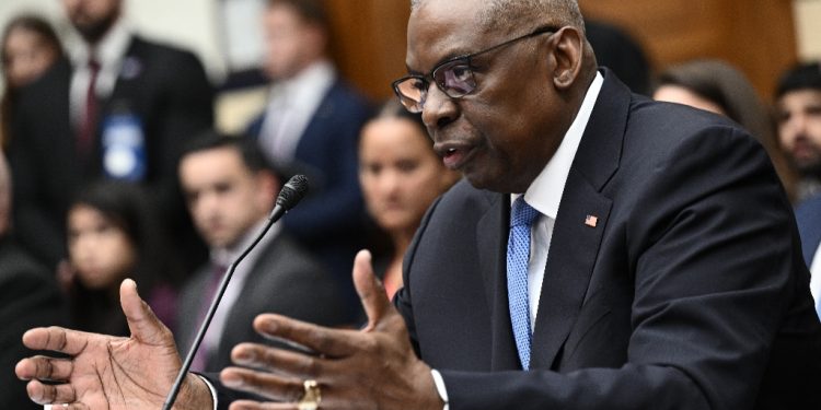 US Defense Secretary Lloyd Austin testifies during a House Armed Services Committee hearing in Washington, DC on February 29, 2024 / ©AFP