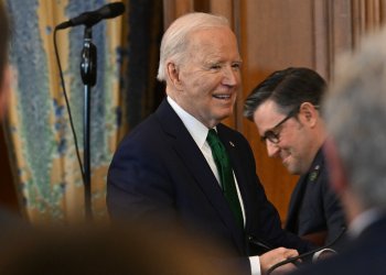 US President Joe Biden addresed the Gridiron Club in Washington / ©AFP