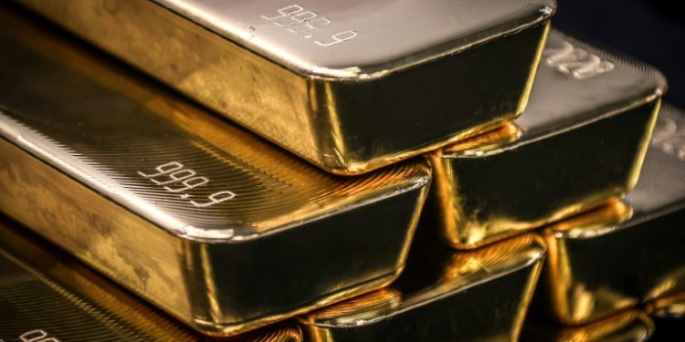 Gold pierced through the $2,135.39 all-time-high it struck in early December. ©AFP