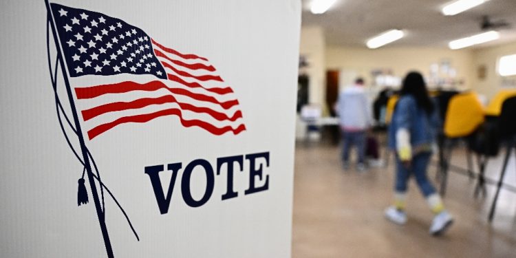 Voters in 15 states and one territory are casting ballots on Super Tuesday, an important moment in the presidential primary calendar / ©AFP