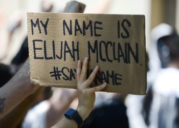 A campaign for an investigation into Elijah McClain's death gathered pace in the wake of the murder by police of George Floyd . ©AFP