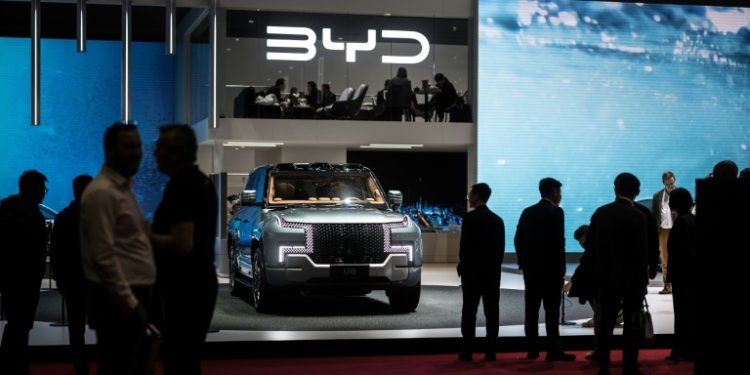 BYD has overtaken Tesla as the world's biggest electric car maker. ©AFP