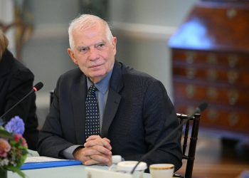 European Union High Representative for Foreign Affairs Josep Borrell attends a meeting in Washington on March 13, 2024 / ©AFP