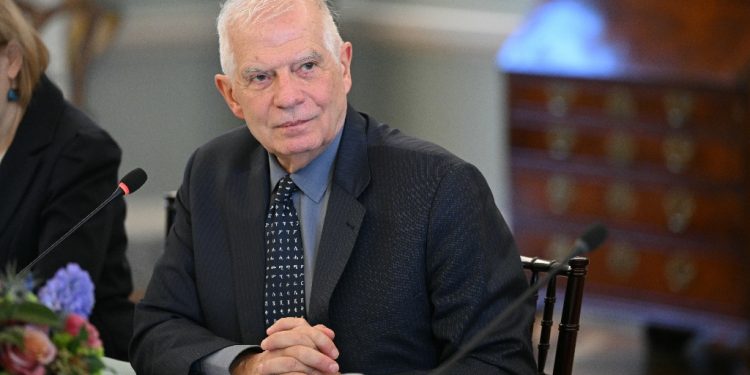 European Union High Representative for Foreign Affairs Josep Borrell attends a meeting in Washington on March 13, 2024 / ©AFP