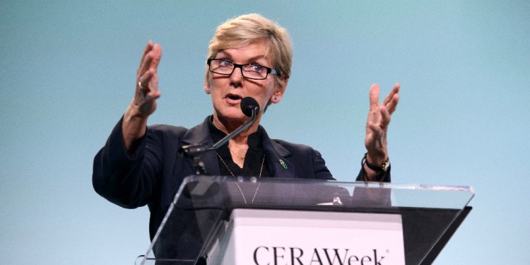 US Energy Secretary Jennifer Granholm speaks during the CERAWeek oil summit in Houston, Texas / ©AFP