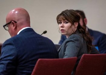 Hannah Gutierrez is on trial for involuntary manslaughter over the deadly shooting of Halyna Hutchins on the set of 'Rust,' a budget Western movie where she was the armorer. ©AFP