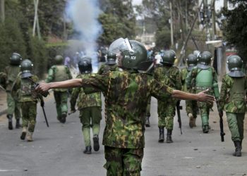 Kenyan police have been accused of using sometimes lethal force against civilians. ©AFP