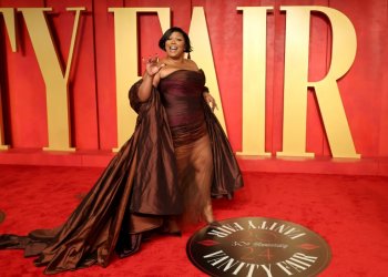 Pop star Lizzo, seen here attending the 2024 Vanity Fair Oscar Party, said she is "tired of putting up with being dragged by everyone in my life and on the internet". ©AFP