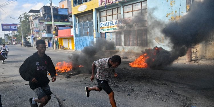 Gangs control much of Haiti, where Ariel Henry resigned as prime minister this week / ©AFP