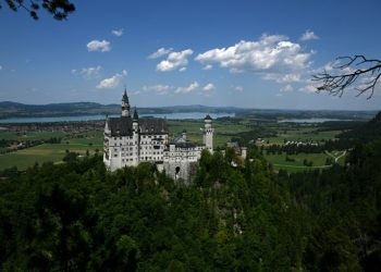 The killer attacked the women while they were hiking near Neuschwanstein castle in southern Germany. ©AFP