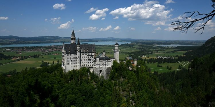 The killer attacked the women while they were hiking near Neuschwanstein castle in southern Germany. ©AFP