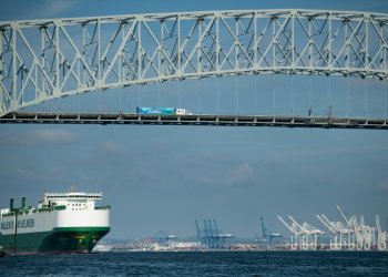 The Francis Scott Key Bridge in Baltimore opened in 1977. ©AFP