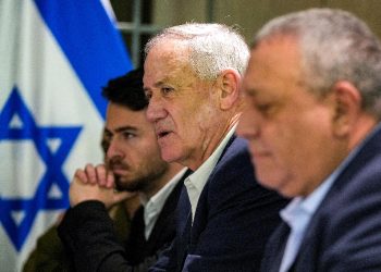 Benny Gantz's visit comes as the United States, Israel's strongest military and diplomatic backer, seeks a new pause in the nearly five-month war between Israel and Hamas / ©AFP