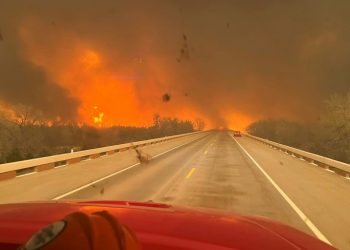 The Smokehouse Creek fire consumed a million acres (400,000 hectares) and destroyed hundreds of homes. ©AFP