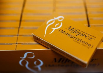 Mifepristone, sold under the brand name Mifeprex, at a family planning clinic in Rockville, Maryland / ©AFP