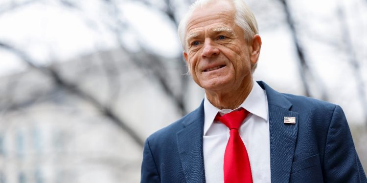 Peter Navarro, a White House trade advisor to former president Donald Trump, was sentenced to four months in prison for contempt of Congress / ©AFP