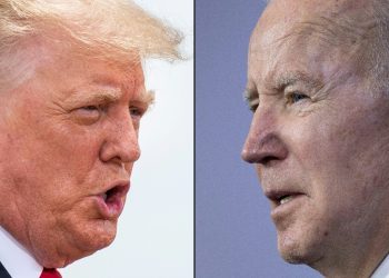 President Joe Biden attacked Trump from the outset - but the response was uncharicteristically tame / ©AFP