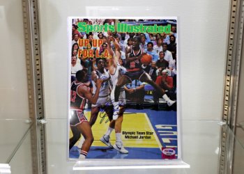 An issue of Sports Illustrated pictured in New York in 2021. ©AFP