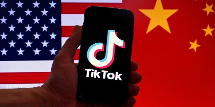 The US House of Representatives approved a bill that would force TikTok to break with its Chinese parent company or face a nationwide ban / ©AFP