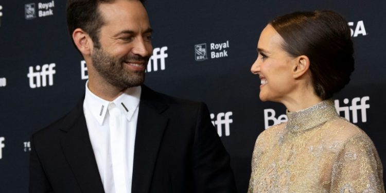 Benjamin Millepied et Natalie Portman, lors du festival international du film de Toronto en septembre 2022. ©AFP