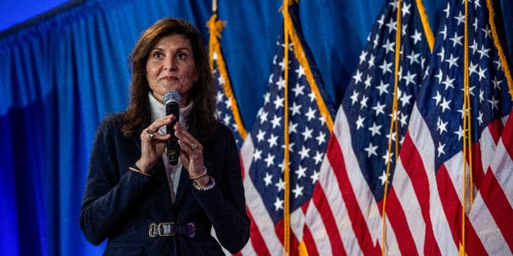 US Republican Nikki Haley sought her party's presidential nomination in 2024, but is bowing out of the race after failing to gain traction against rival Donald Trump / ©AFP