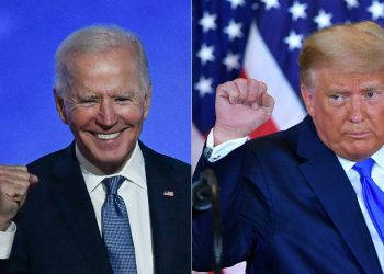 Joe Biden (L) and Donald Trump are winning big - but face more stringent challenges ahead / ©AFP