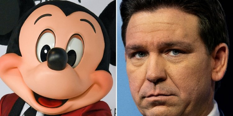 The legal action came after Disney criticized the so-called 'Don't Say Gay' bill pushed by Florida Governor Ron DeSantis / ©AFP