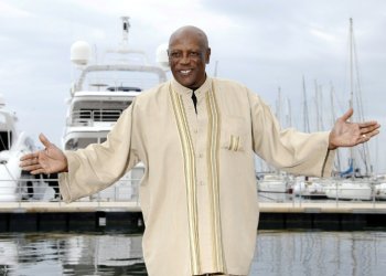 US actor Louis Gossett Jr was nominated for seven Emmy awards. ©AFP