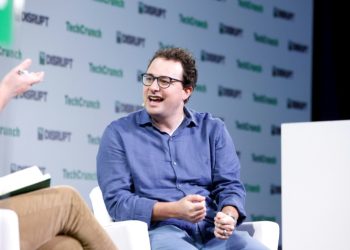 Anthropic Co-Founder & CEO Dario Amodei speaks onstage during TechCrunch Disrupt 2023 in San Francisco, California. ©AFP