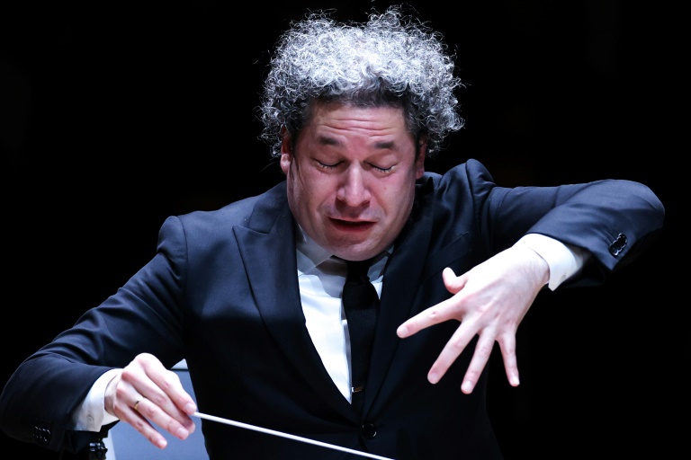 Venezuelan maestro Gustavo Dudamel will become the new director at The New York Philharmonic in the 2026-27 season. ©AFP