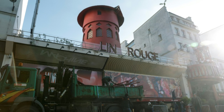 The Moulin Rouge is a must-see for many Paris tourists. ©AFP