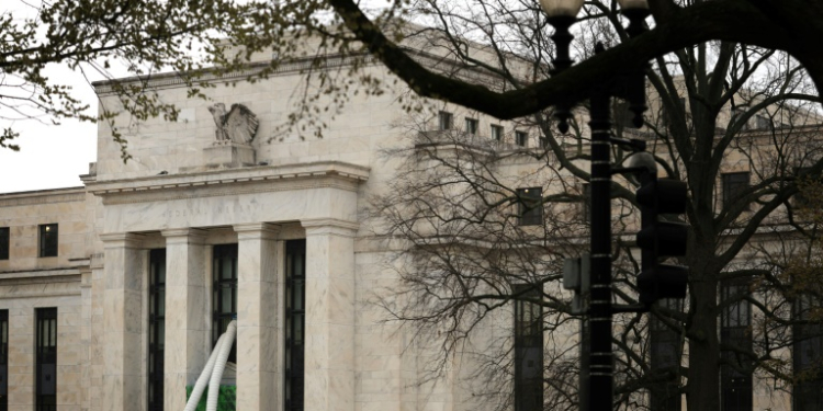 The US Federal Reserve is widely expected to hold interest rates between 5.25 percent and 5.50 percent at the end of its policy meeting. ©AFP