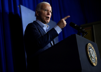 US President Joe Biden explained differences between himself and Donald Trump at a campaign event in Scranton, Pennsylvania / ©AFP