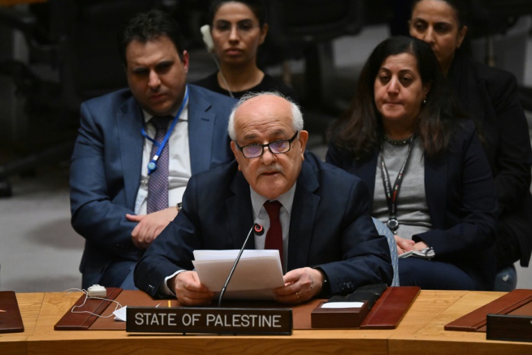 The Palestinians -- who have had observer status at the United Nations since 2012 -- have lobbied for years to gain full membership, which would amount to recognition of Palestinian statehood. ©AFP