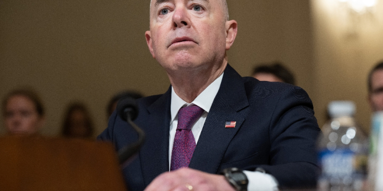 House Republicans have impeached US Homeland Security Secretary Alejandro Mayorkas / ©AFP