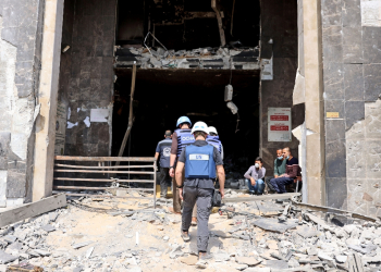 Israel's siege reduced Al-Shifa, Gaza's largest hospital, to rubble and ashes / ©AFP