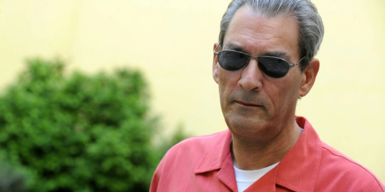 Paul Auster, the Mr Cool of American fiction, has set many of his novels in New York City and his works are translated into more than 40 languages. ©AFP