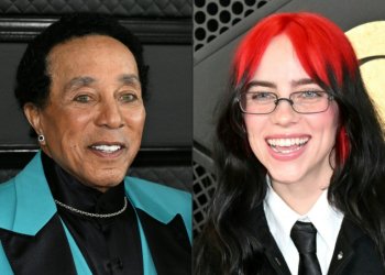 Smokey Robinson and Billie Eilish are amone hundreds of artists who have signed an open letter urging protections over the use of artificial intelligence in the arts. ©AFP