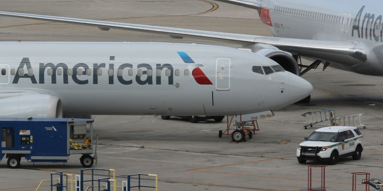 American Airlines cited recovering business travel as a supportive factor as it confirmed its full-year profit forecast. ©AFP