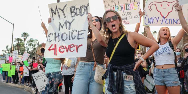 The Arizona supreme court said Tuesday an 1864 law banning abortions can be enforced / ©AFP