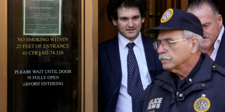 Fallen crypto wunderkind Sam Bankman-Fried has formally appealed his conviction and sentence . ©AFP