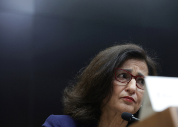 Nemat Minouche Shafik appeared before Congress in Washington on April 17, 2024  / ©AFP