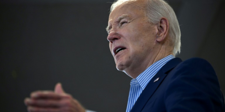 US President Joe Biden said Washington and its allies would hold Iran 'accountable'. ©AFP