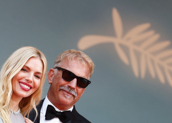 Kevin Costner and Sienna Miller premiered their Western Horizon: An American Saga at the festival / ©AFP