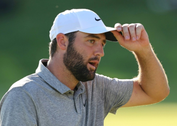 Top-ranked golfer Scottie Scheffler was arrested following a traffic incident at the entrance to the Valhalla Golf Club. ©AFP