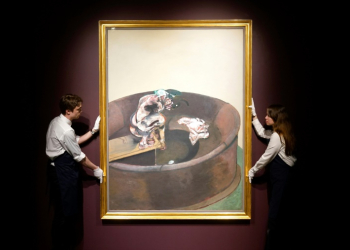 At Sotheby's, the jewel in the sale crown is a Francis Bacon portrait estimated at $30-50 million. ©AFP