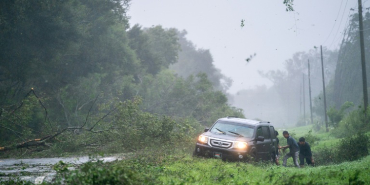 The number of Atlantic major hurricanes, such as Category 4 Hurricane Idalia shown here that struck the US state of Florida in 2023, is forecast to increase, according to expert forecasts. ©AFP