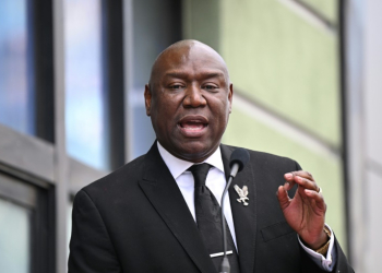 Civil rights attorney Ben Crump has demanded a full investigation into the May 3 death of US airman Roger Fortson. ©AFP