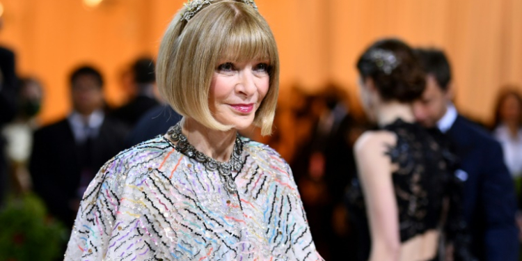 Vogue Editor-in-Chief Anna Wintour is the queen of the Met Gala -- co-hosting with a small group of A-listers including Jennifer Lopez and Bad Bunny. ©AFP